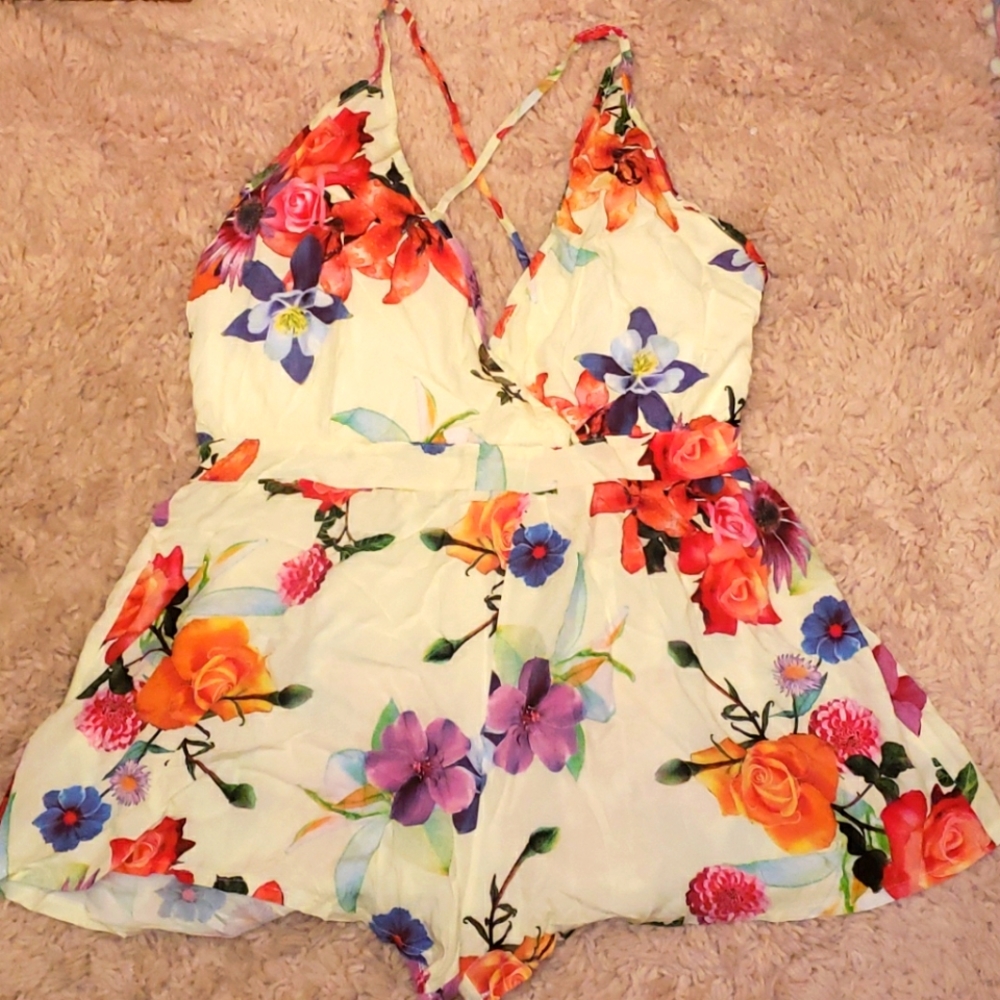 Floral romper